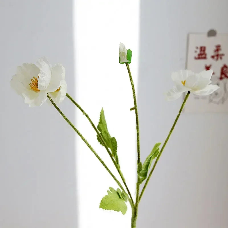fleurs artificielles coquelicots pour mariage et décoration intérieure - vue 16 sur 25
