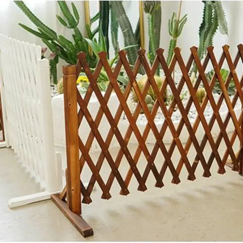 clôture en bois massif pour jardin et animaux de compagnie - vue 5 sur 22