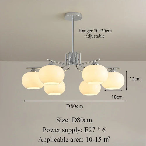 suspension nordique simple style moderne éclairage décoration intérieure