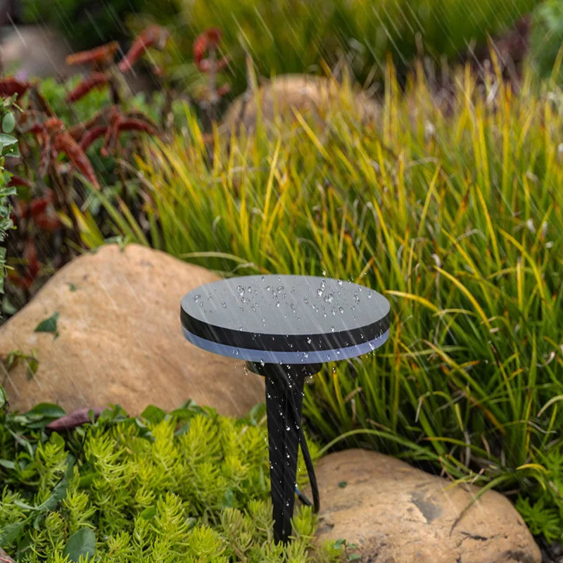 lampe de jardin led étanche éclairage extérieur décoratif en aluminium - vue 4 sur 8