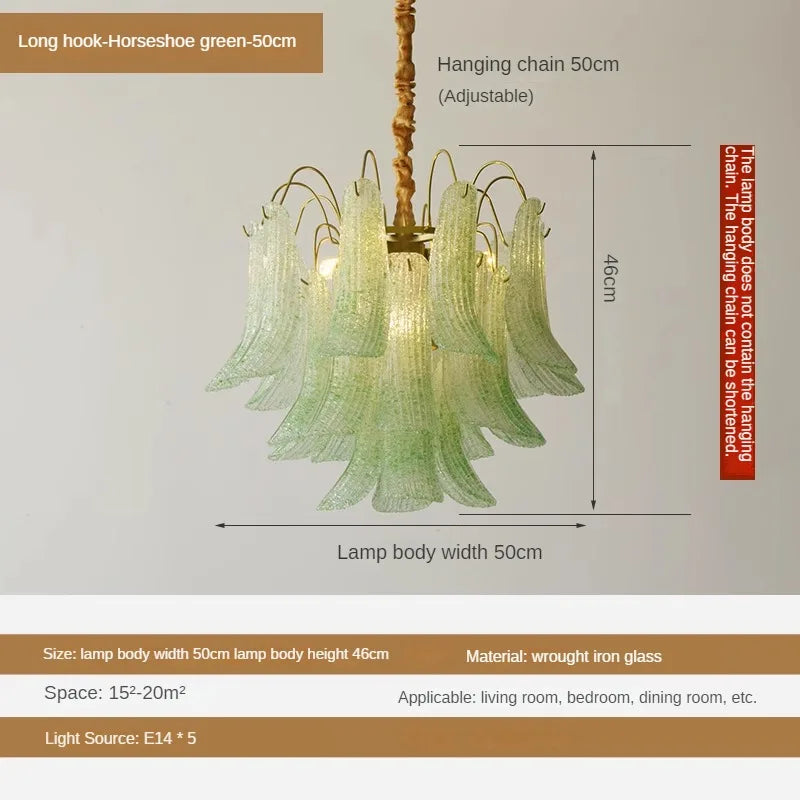 lustre en cristal de luxe rétro pour intérieur élégant - vue 12 sur 12
