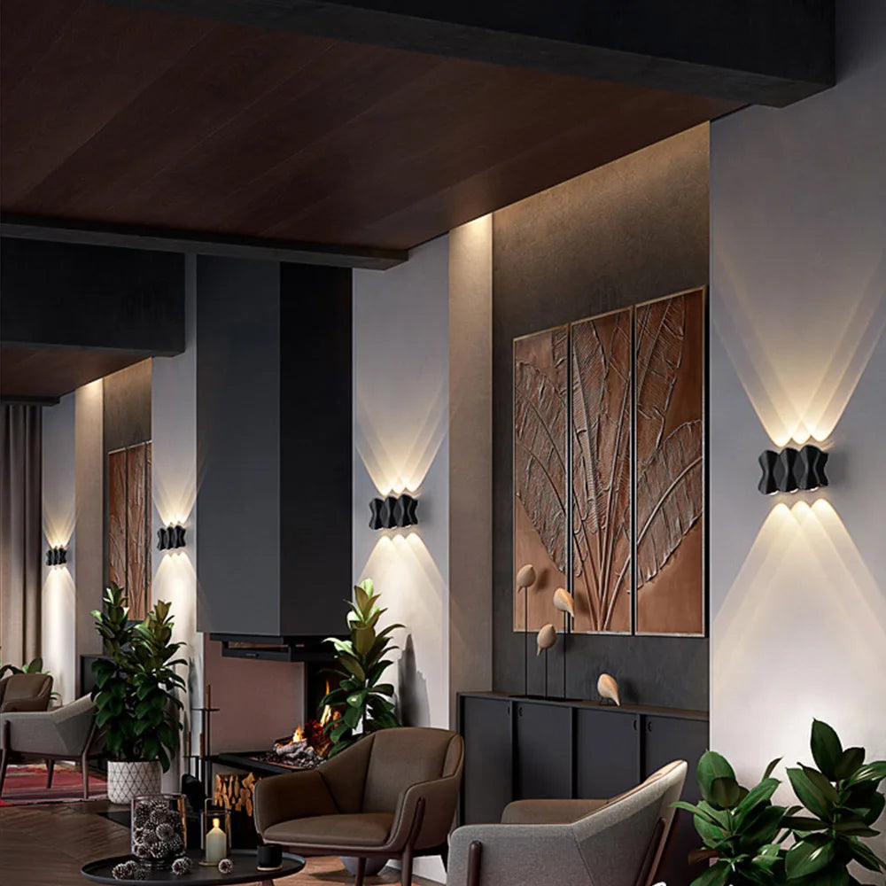 applique murale à led design pour décoration intérieure moderne - vue 3 sur 12