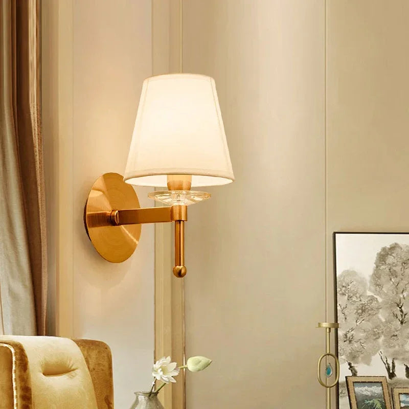 applique murale led simple style européen pour hôtel villa - vue 4 sur 15