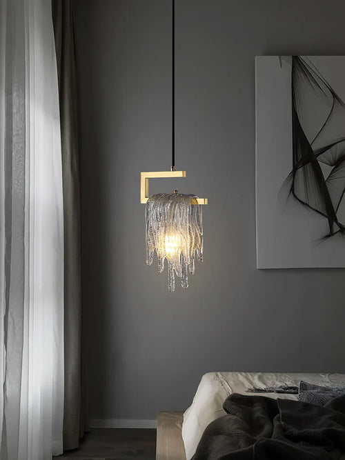 lustre moderne à LED pour un éclairage élégant et design - vue 3 sur 25