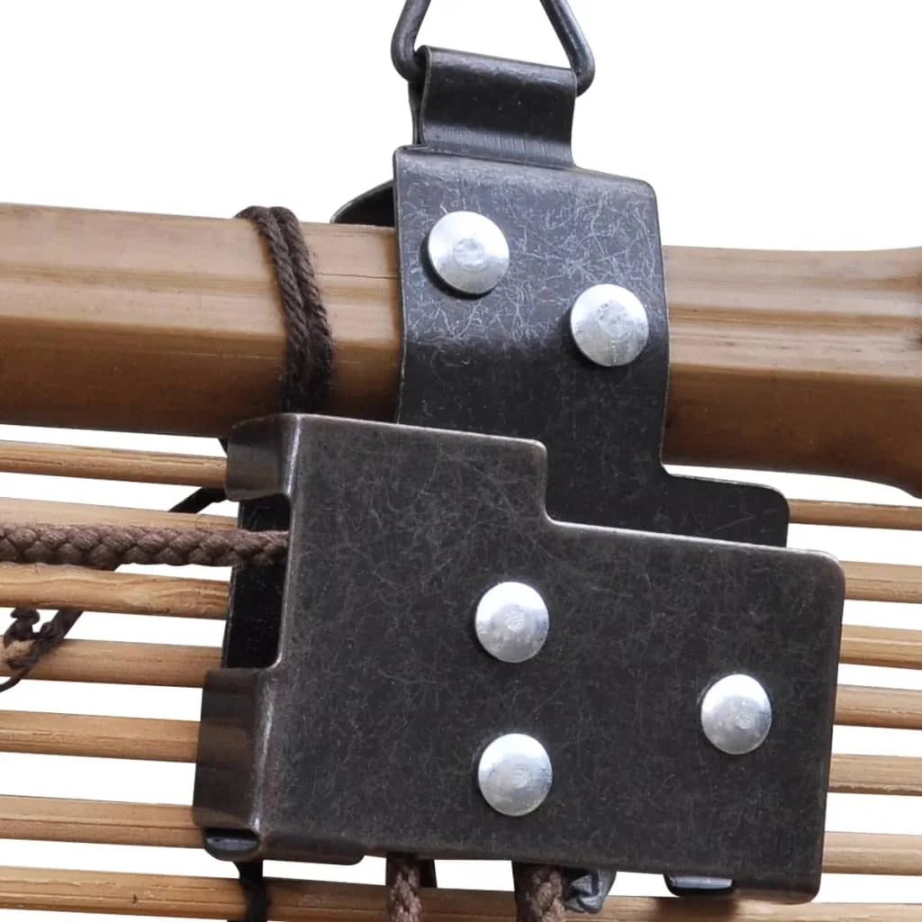 Store enrouleur occultant style naturel pour fenêtre intérieur - vue 6 sur 6