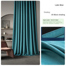 Rideau occultant plissé style classique isolation thermique salon