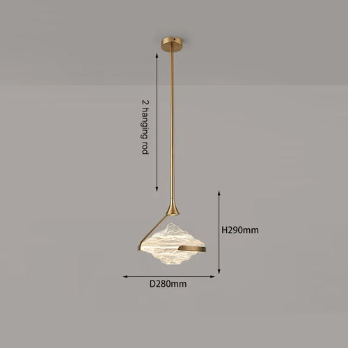 suspension au design nordique moderne créatif intérieur