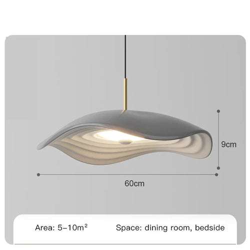 Italy Valentina Suspension Light Resin Pendant Lamp Celing Chandelier Hanging For Dining Room Kitchen Bar Bedroom Indoor - vue 10 sur 14