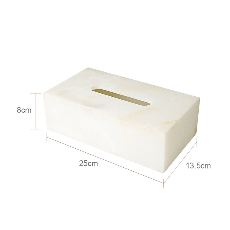 ensemble accessoires de salle de bain en marbre naturel luxe - vue 20 sur 23