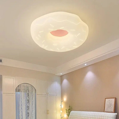 plafonnier créatif en forme de beignet pour décoration intérieure enfant - vue 4 sur 14