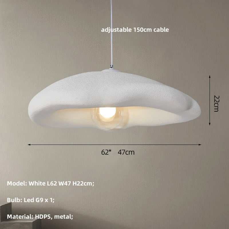 lustre led nordique wabi sabi créatif minimaliste
