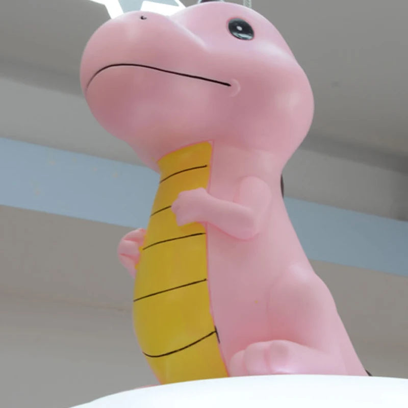 Lustre créatives pour chambre d'enfants rose vert dinosaure fille garçon enfants suspendus