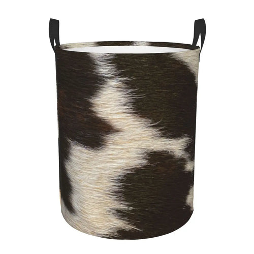 panier à linge en cuir personnalisé pour rangement et jouets - vue 14 sur 26