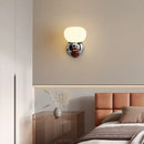 applique murale led moderne en acrylique et métal chromé modifiable