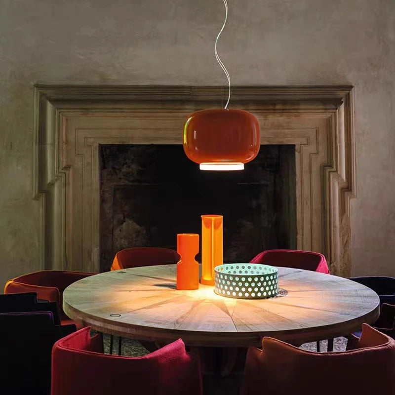 chouchin suspension lumières italien créatif led suspendu - vue 3 sur 12