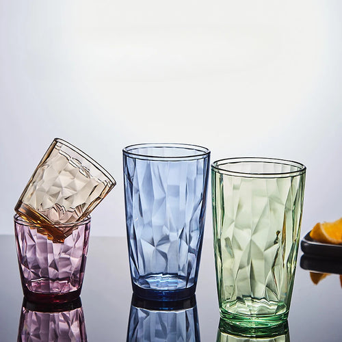 Gobelet acrylique incassable réutilisable pour boissons maison