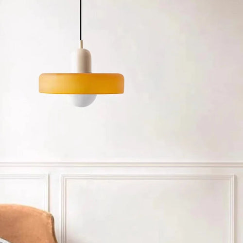 suspension moderne en verre pour luminaires