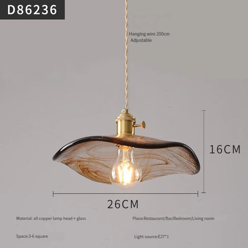 suspension moderne en laiton et verre pour intérieur - vue 19 sur 30