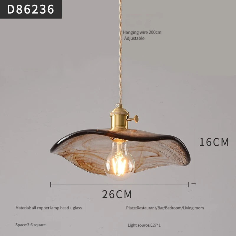 suspension moderne en laiton et verre pour intérieur - vue 19 sur 30