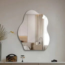 miroir mural en acrylique nuage décoratif incassable pour intérieur