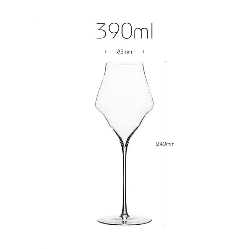 Verre flute champagne cristal artisanal leger elegant