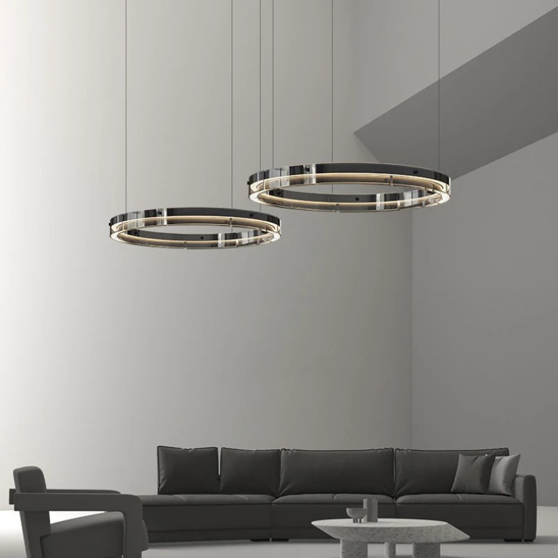 suspension en verre moderne pour décoration intérieure créative nordique - vue 5 sur 7