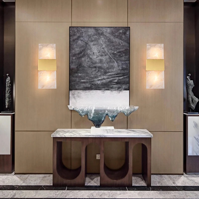 applique murale led en cuivre design moderne et personnalisable - vue 4 sur 11