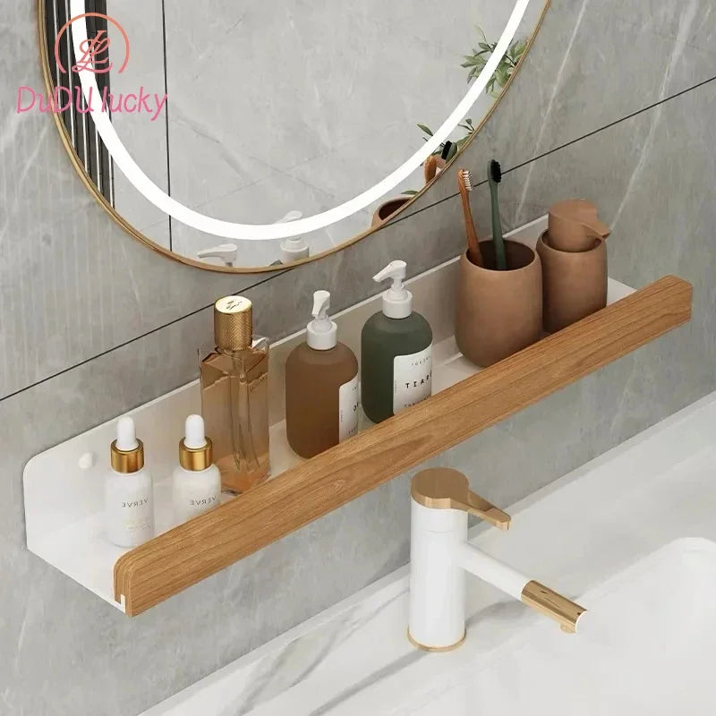 etagère murale de rangement pour salle de bain