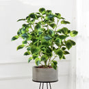 plante artificielle eucalyptus tropical pour décoration intérieure