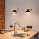 applique murale led en bois style nordique moderne