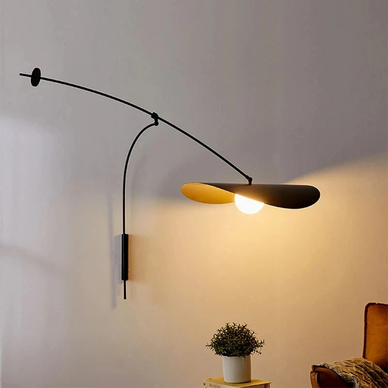 Nordique moderne luxe créatif salon applique art chevet chambre concepteur minimaliste modèle chambre applique