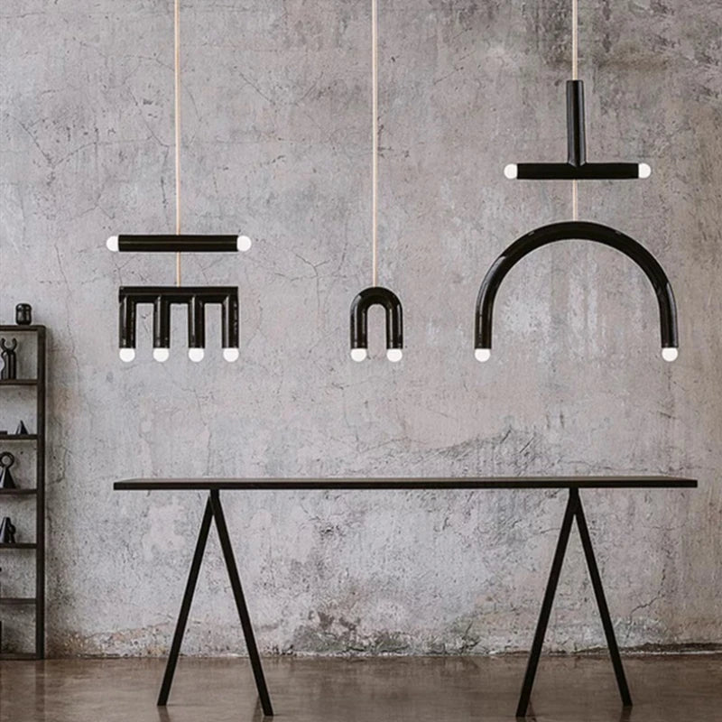 Magnifique lampe suspendue arc-en-ciel E14 - vue 3 sur 23