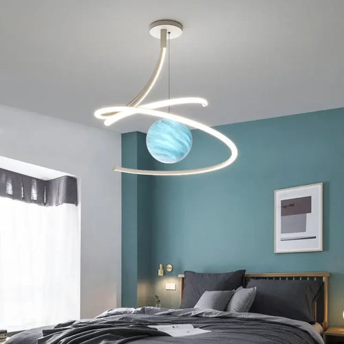 plafonnier led moderne créatif pour décoration intérieure - vue 3 sur 10