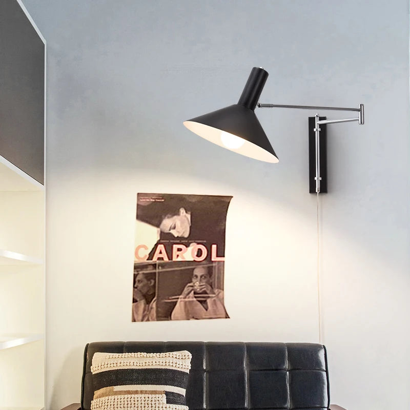 applique murale extensible pliable pour lecture led - vue 4 sur 8