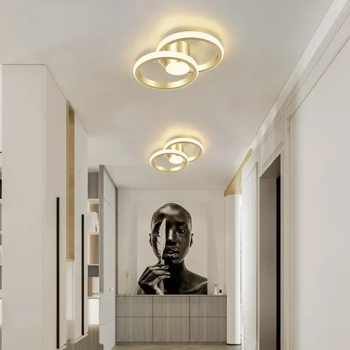 plafonnier led design moderne idéal pour décoration intérieure - vue 4 sur 12