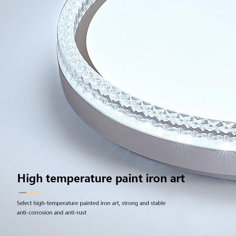 lustre moderne à leds pour décoration intérieure luminaire - vue 5 sur 8