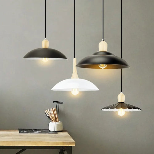 Suspension LED de Style industriel rétro