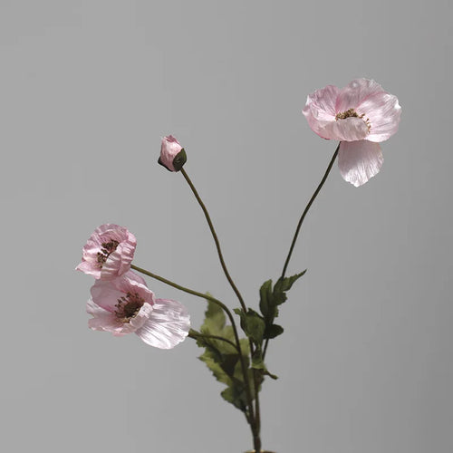 fleur artificielle coquelicot pour décoration de fête et jardin - vue 13 sur 18