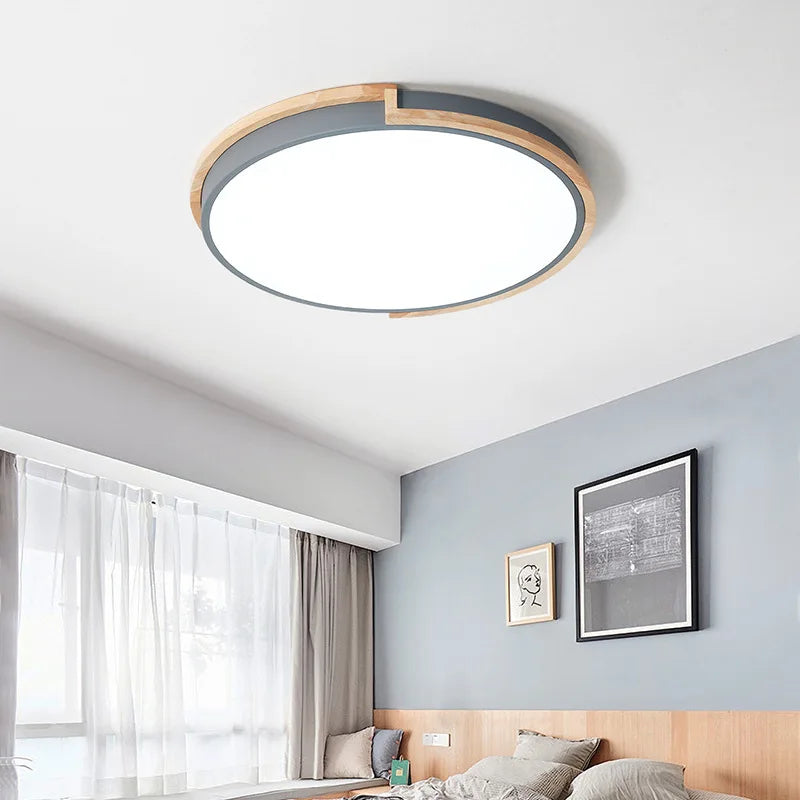 Plafonnier moderne à LEDs lumière Macaron pour chambre salon salle à manger allée décor à la maison