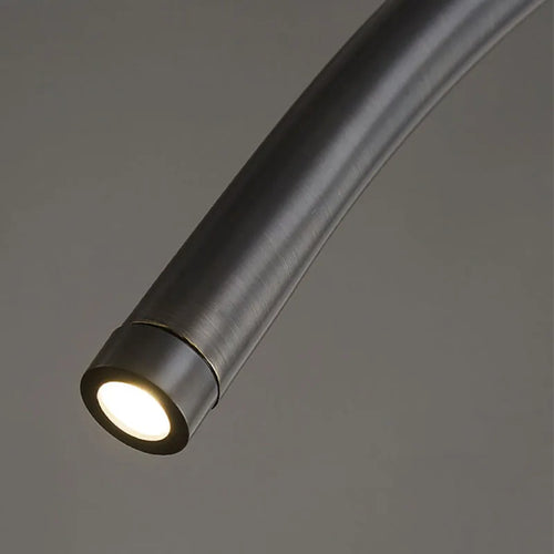 suspension modernes en laiton doré 2/4/6 led hauteur réglable - vue 7 sur 7