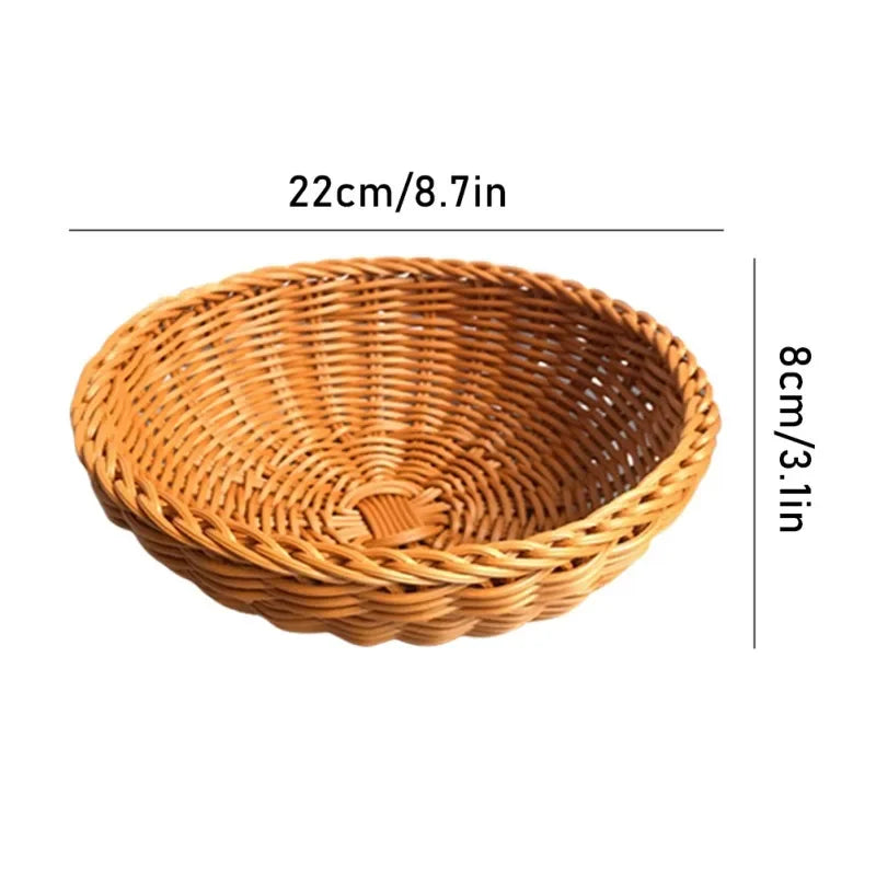 panier tissé à la main pour fruits et légumes