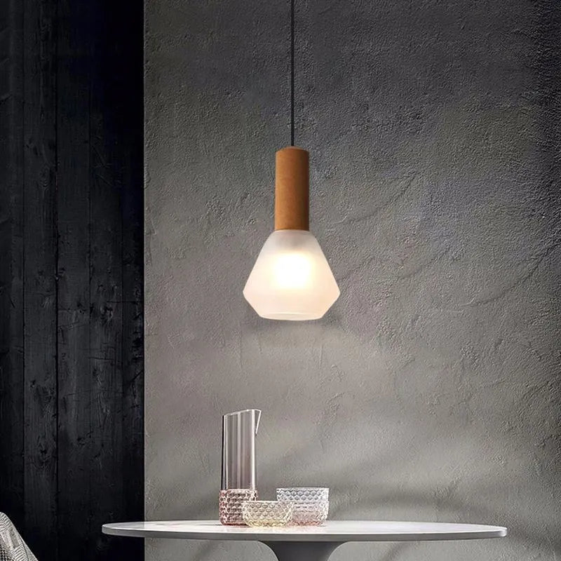 Suspension LED en cuivre au design nordique luxueux - vue 4 sur 10