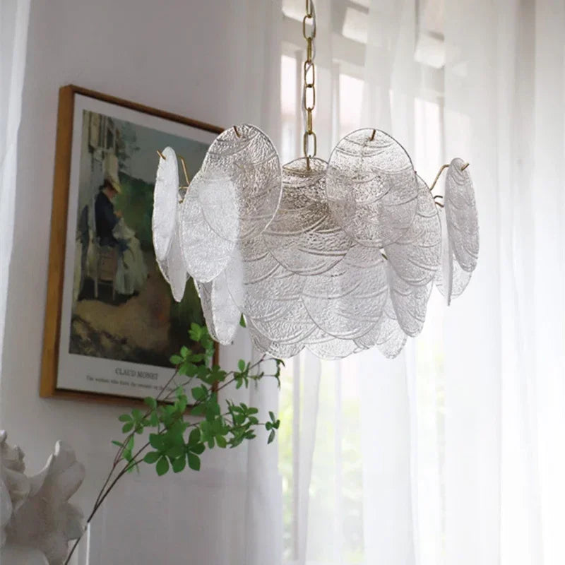 lustre en verre médiéval pour décoration romantique intérieure - vue 5 sur 9
