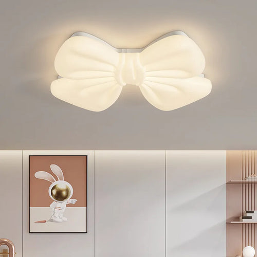 plafonnier led à nœud romantique pour petite fille - vue 2 sur 8