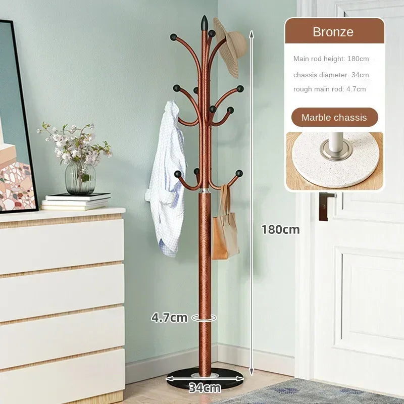 porte-manteau moderne en métal design arbre pour optimiser l'espace - vue 7 sur 13