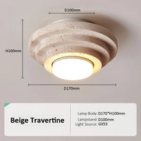 Plafonnier décorative en marbre naturel