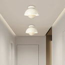 plafonnier LED moderne pot rond coloré