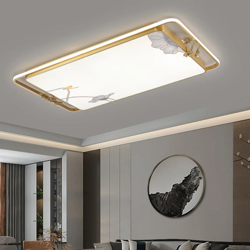 plafonnier led multicolore en émail pour intérieur moderne - vue 7 sur 16