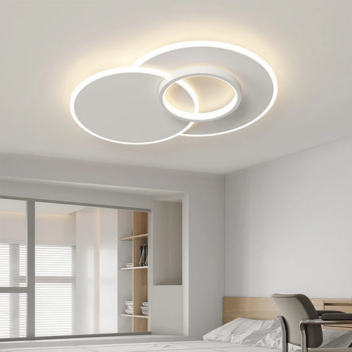 lustre moderne led pour éclairage intérieur et décoration - vue 4 sur 11