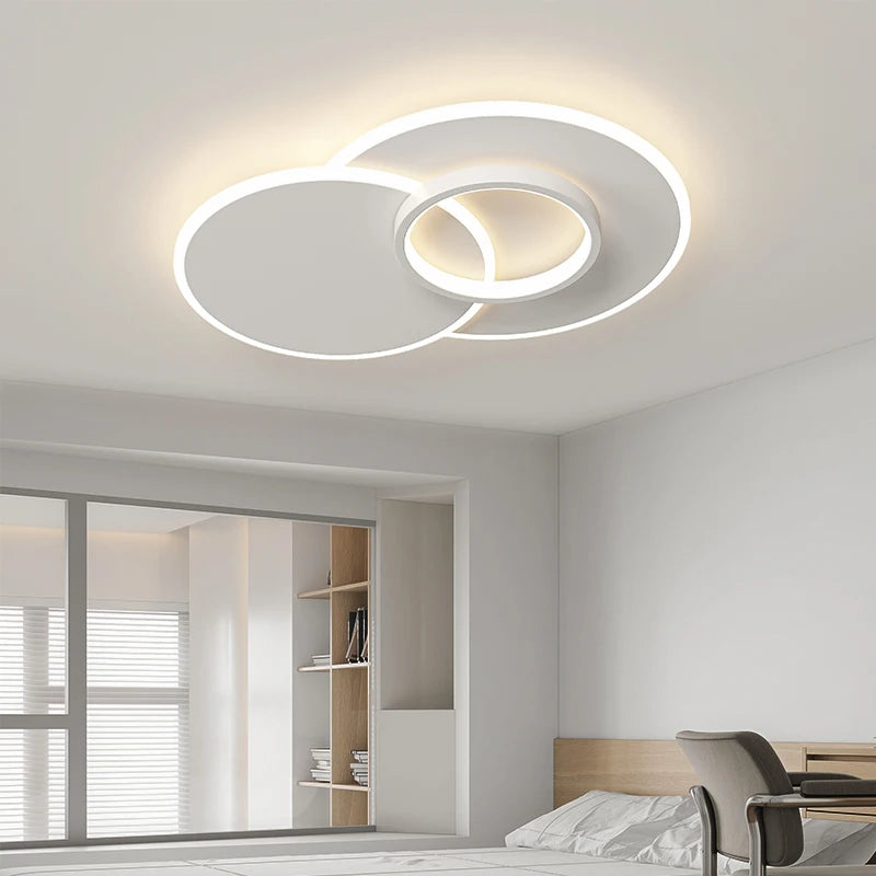 lustre moderne led pour éclairage intérieur et décoration - vue 4 sur 11